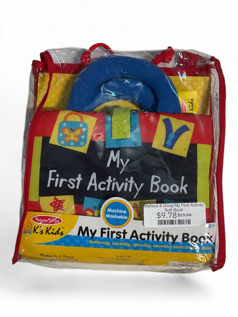 Melissa & Doug My First Activity Soft Book