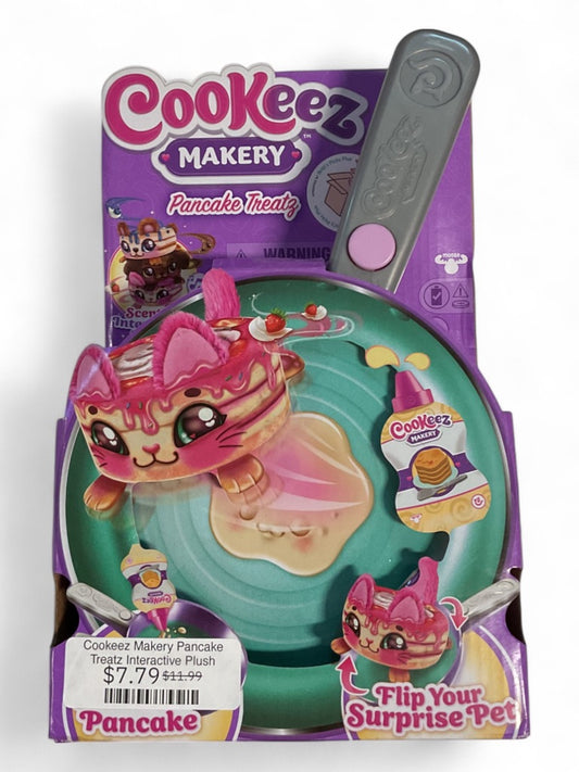 Cookeez Makery Pancake Treatz Interactive Plush