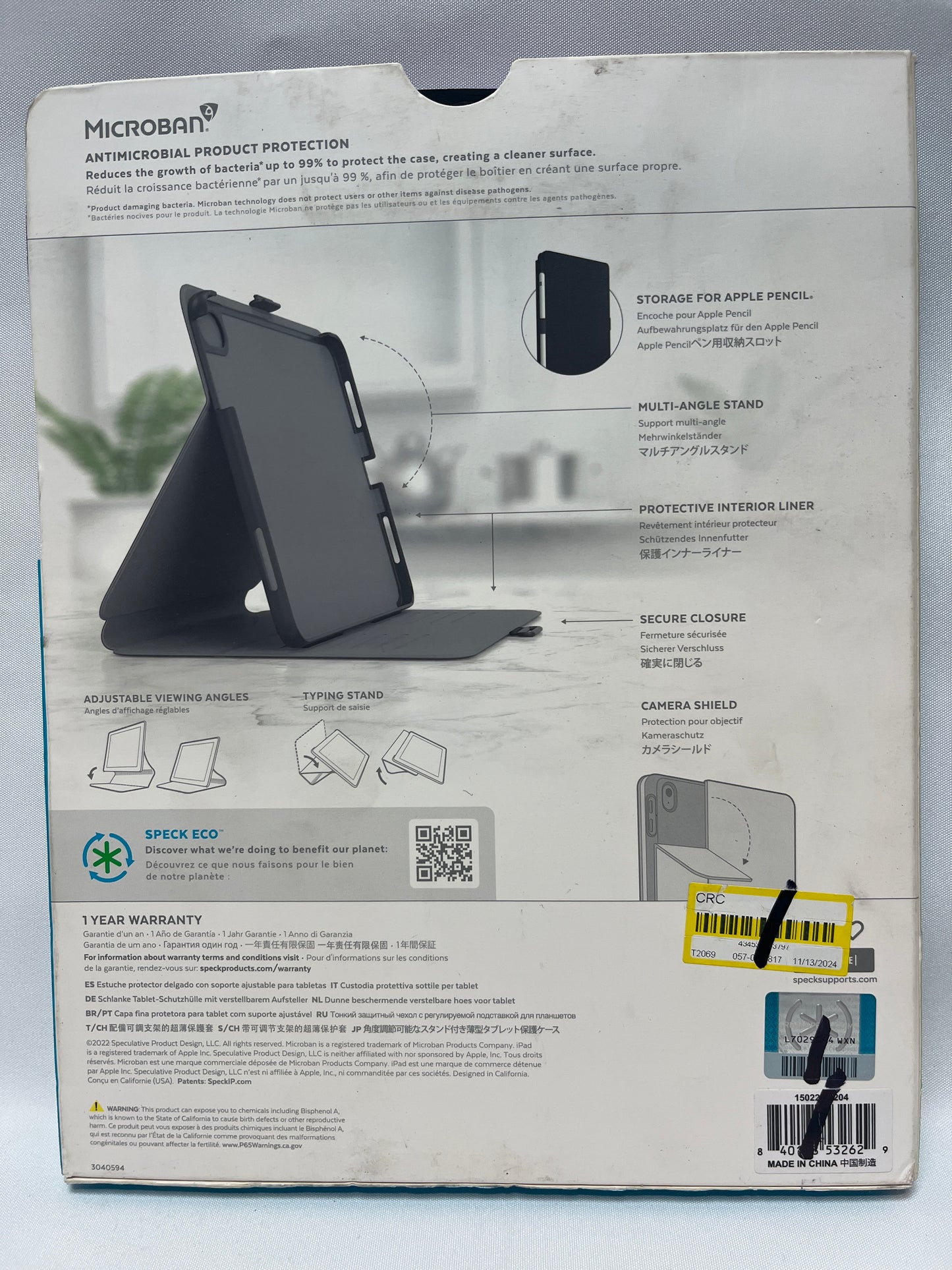 Speck iPad 10.9" (10th Gen) Folio Case