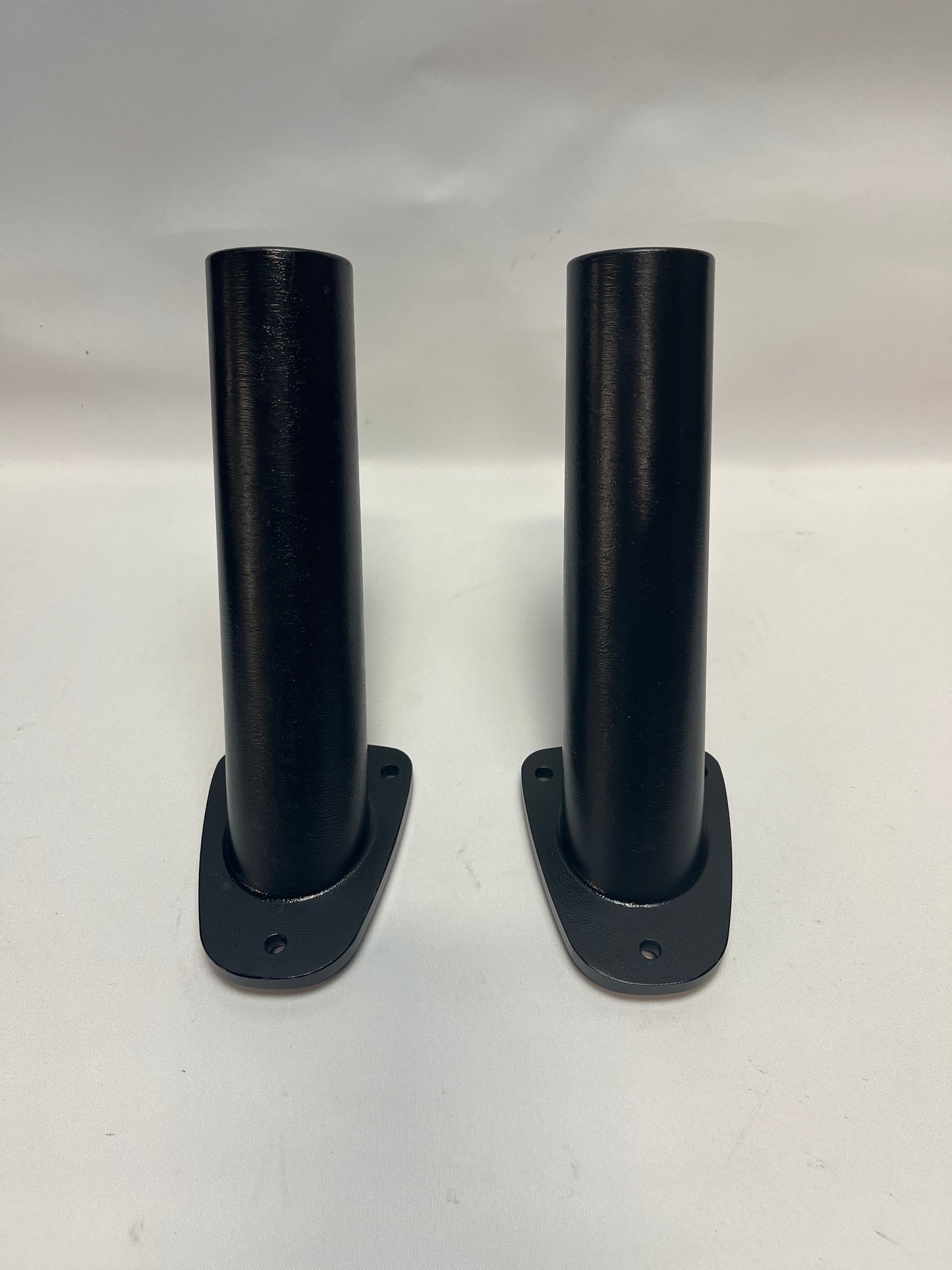 Young Marine Set of 2 Aluminium Heavy Duty Flush Mount 30 Degree Rod Holder for Fishing Boat, Black