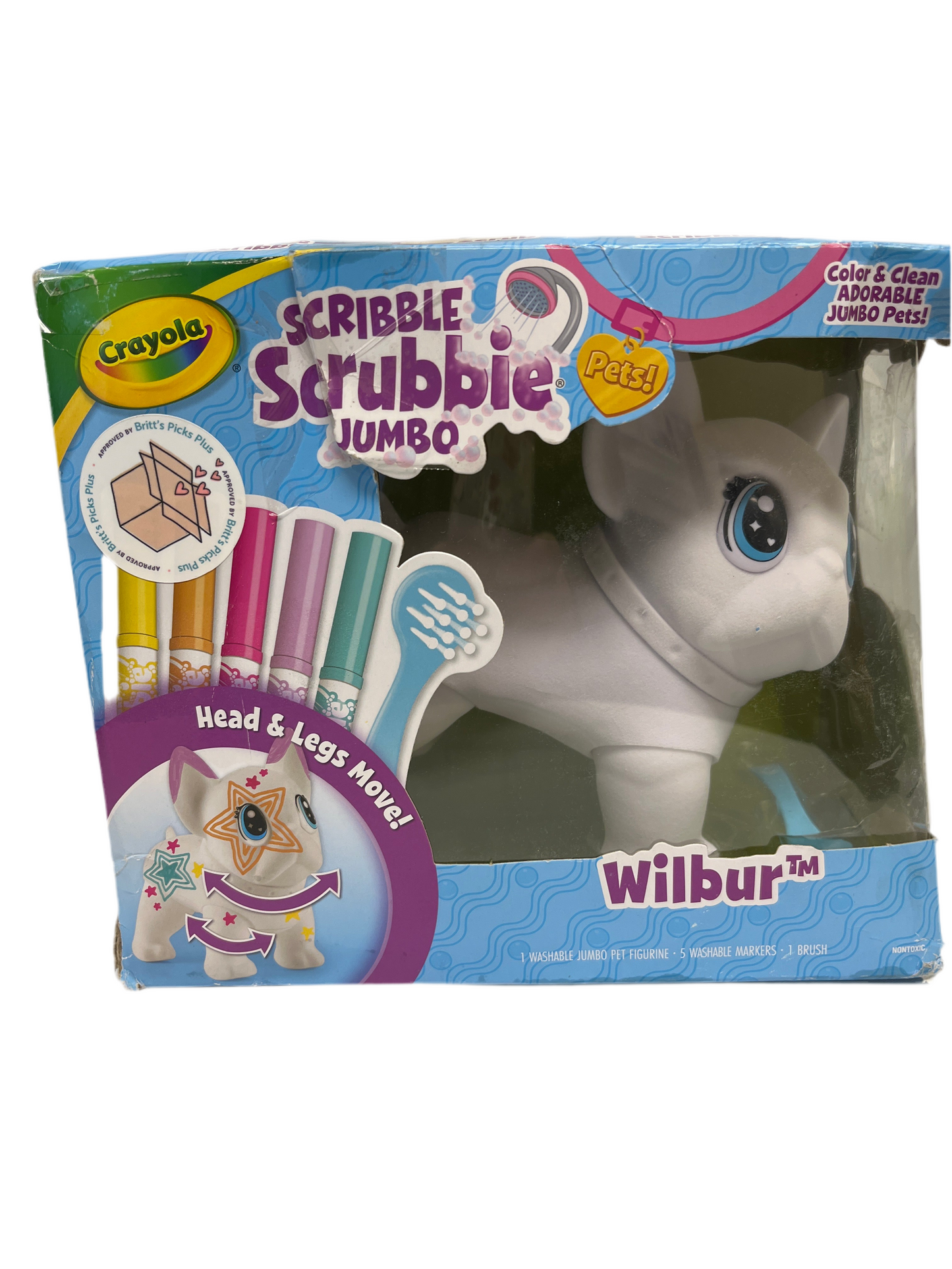 Crayola Scribble Scrubbie Jumbo Pet Wilbur