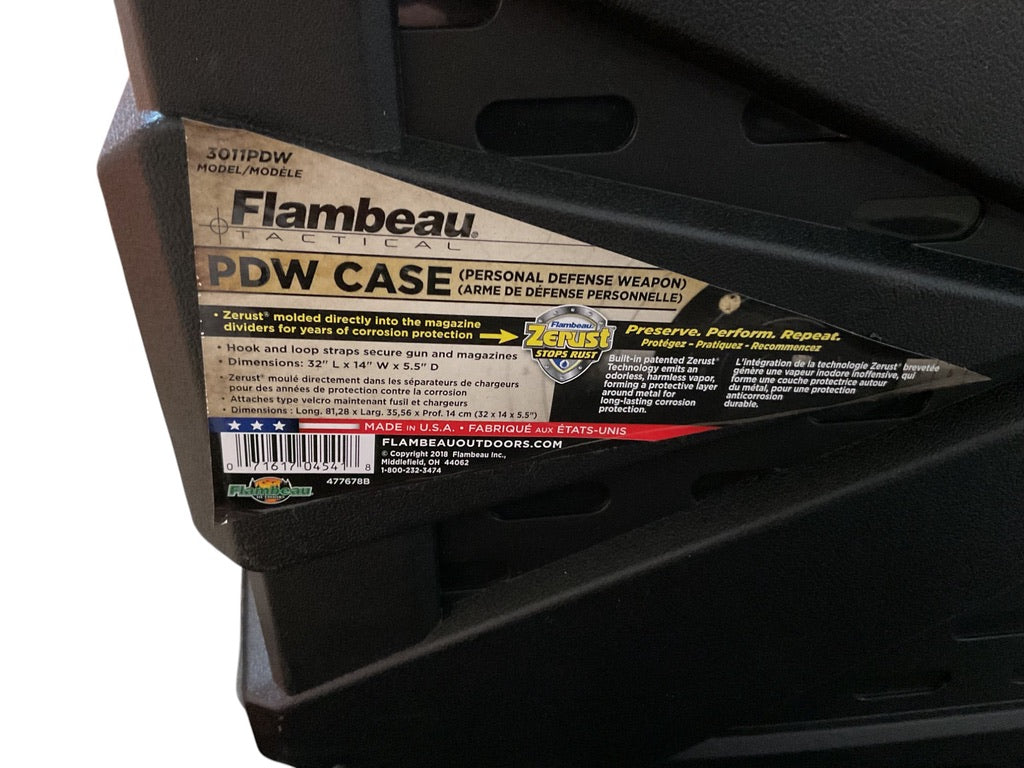 Flambeau Outdoors 3011PDW Tactical Personal Defense Weapon (PDW) Case | KNAMAO