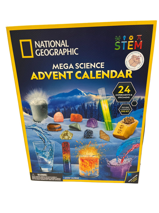 NATIONAL GEOGRAPHIC Science Kit Advent Calendar