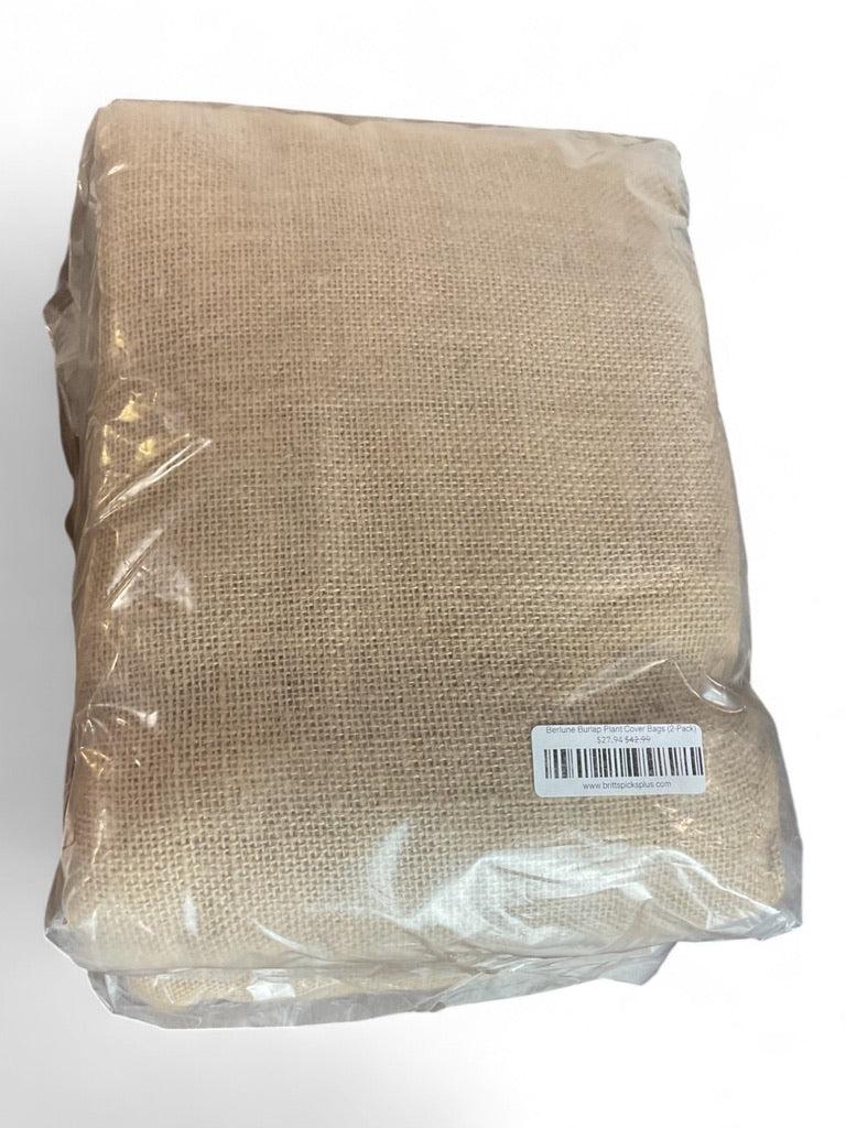 Berlune Burlap Plant Cover Bags (2-Pack)