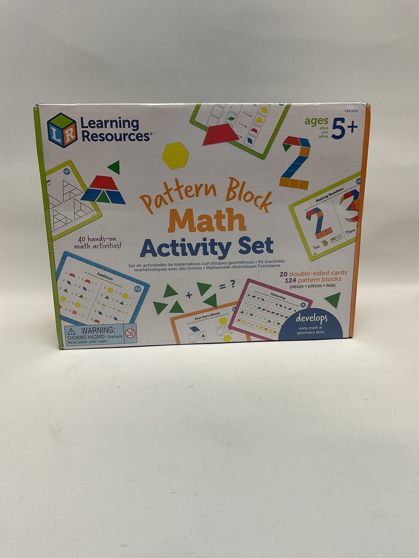 Pattern Block Math Activity Set