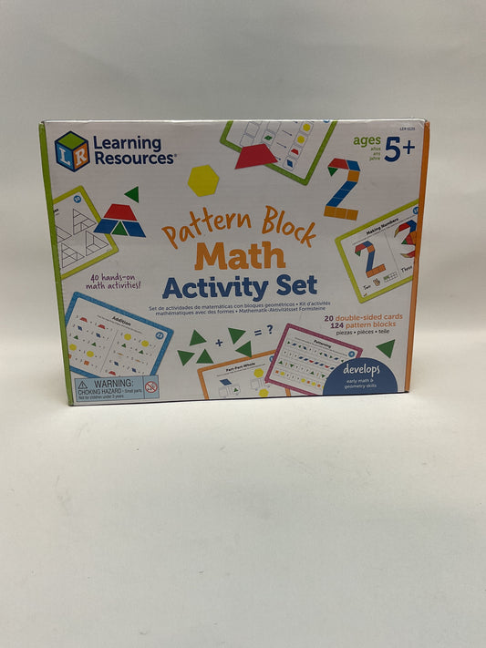 Pattern Block Math Activity Set