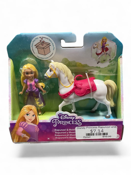 Disney Princess Rapunzel and Maximus Doll Set