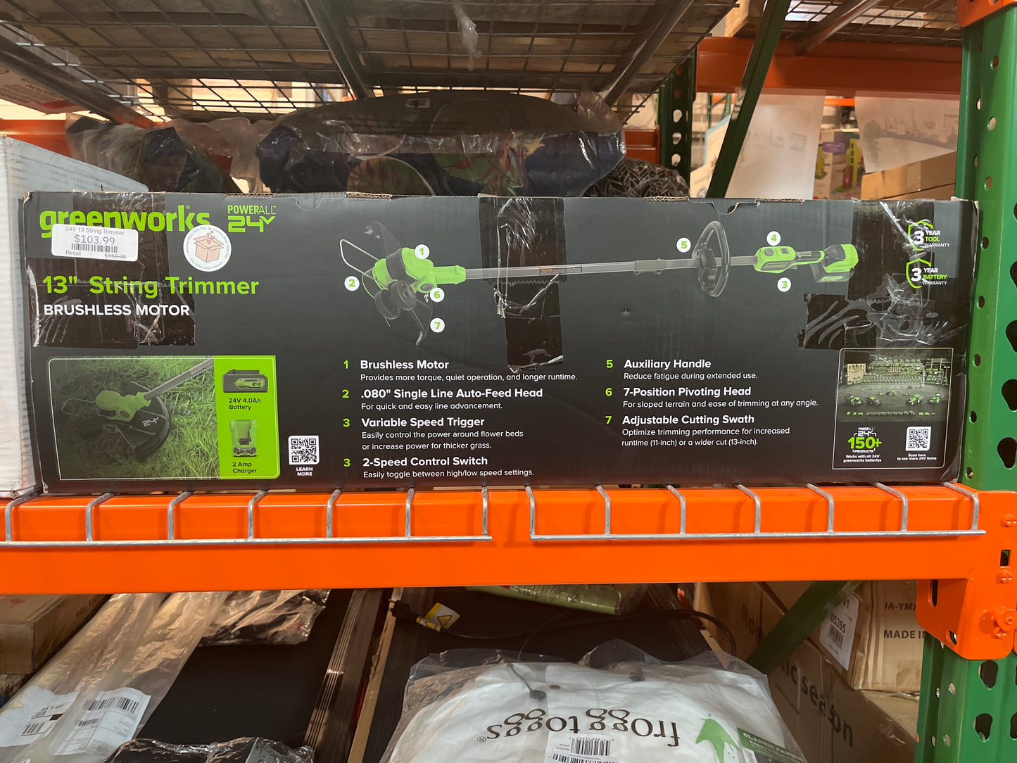 24V 13 String Trimmer