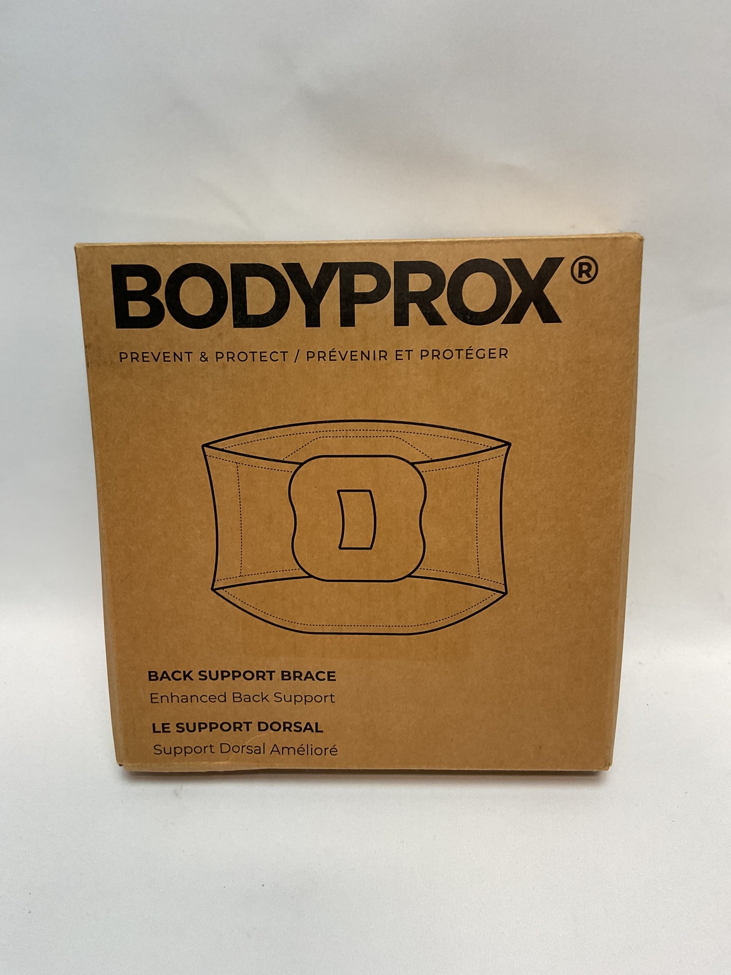 Bodyprox Breathable Back Brace, Back Support Brace for Men and Women.