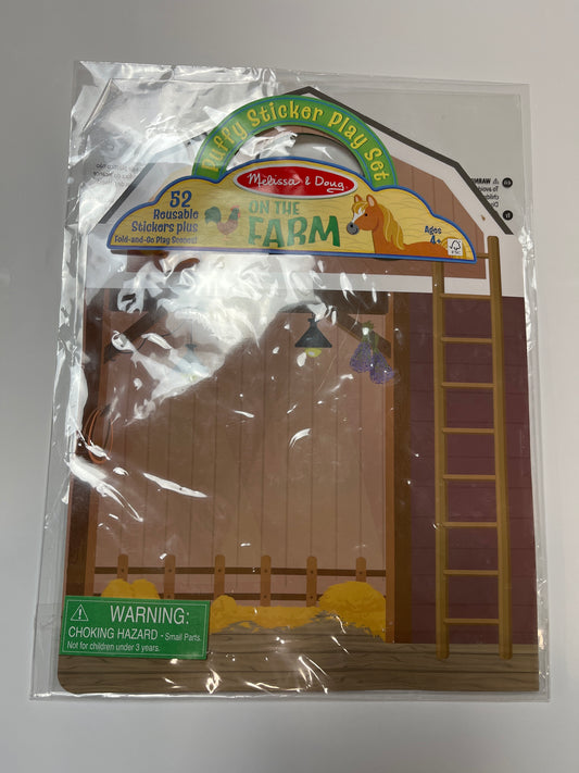 Farm Puffy Sticker Play Set