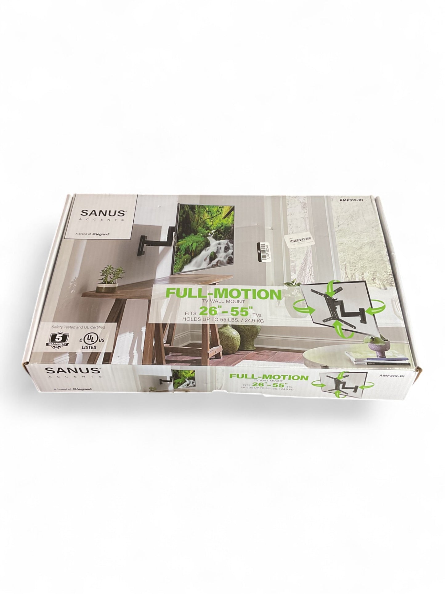 Sanus Full Motion TV Wall Mount (26-55")