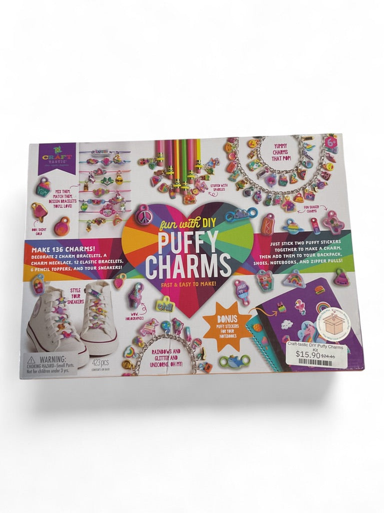 Craft-tastic DIY Puffy Charms Kit