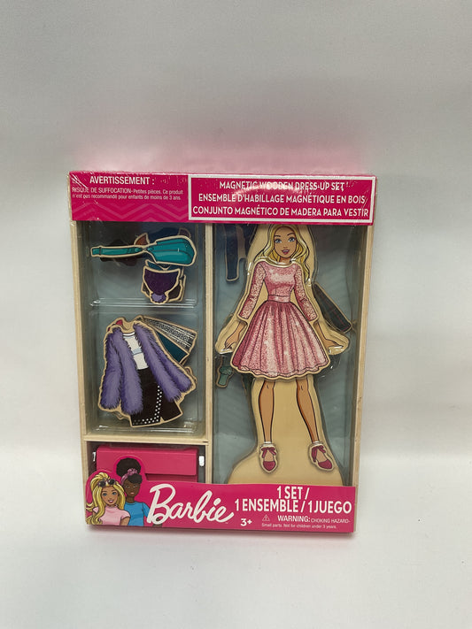 Barbie Magnetic Wooden Dress Up