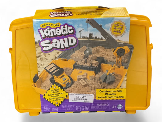 Kinetic Sand Construction Site Set with Truck