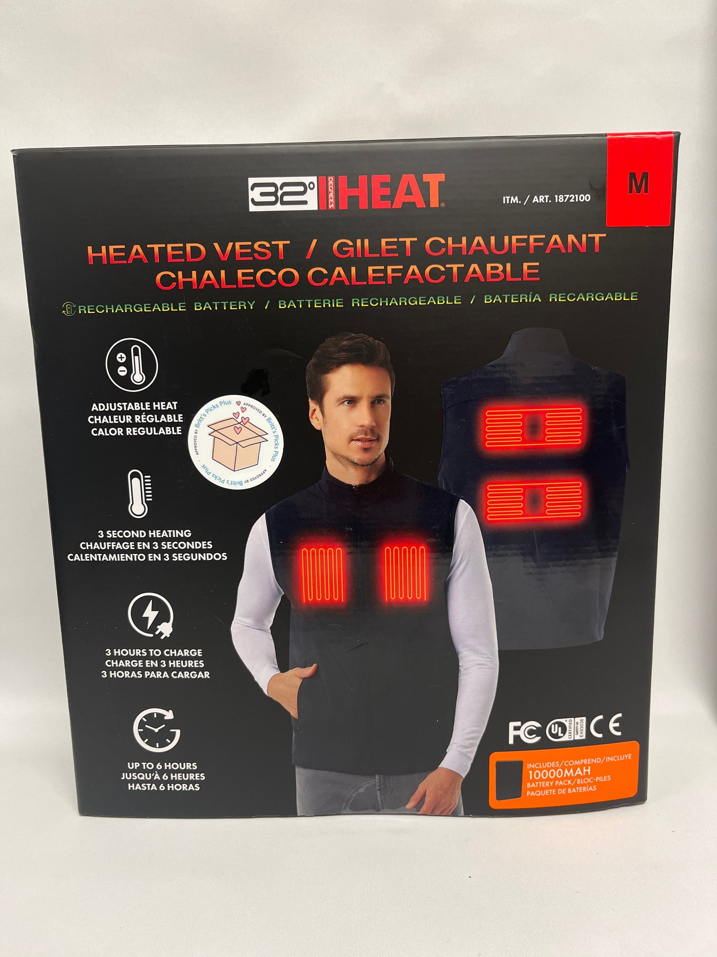 HEATED VEST 32 DEGREE