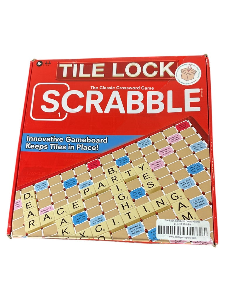 Tile Lock Scrabble Board Game