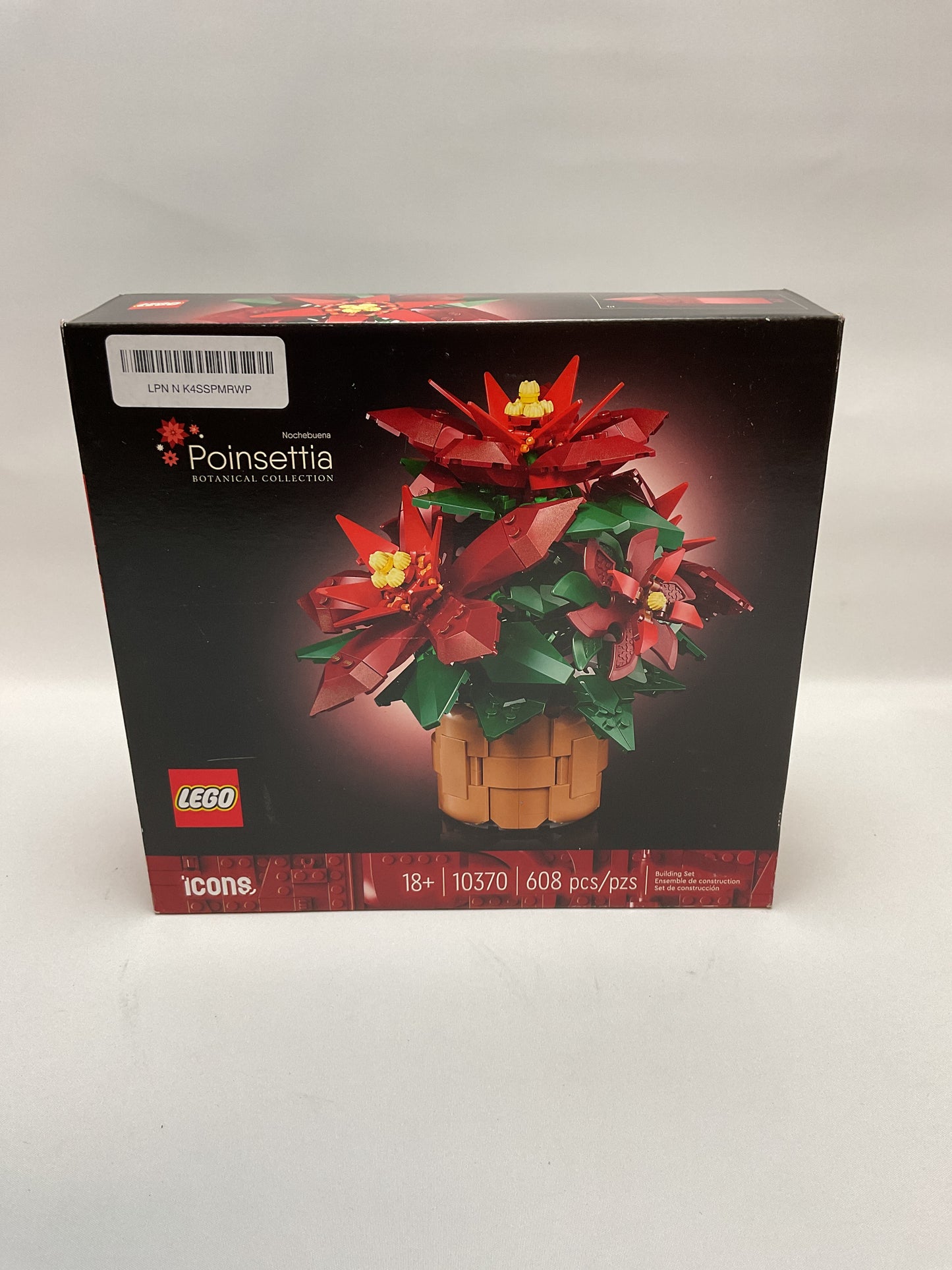 LEGO Poinsettia Flower Building Set
