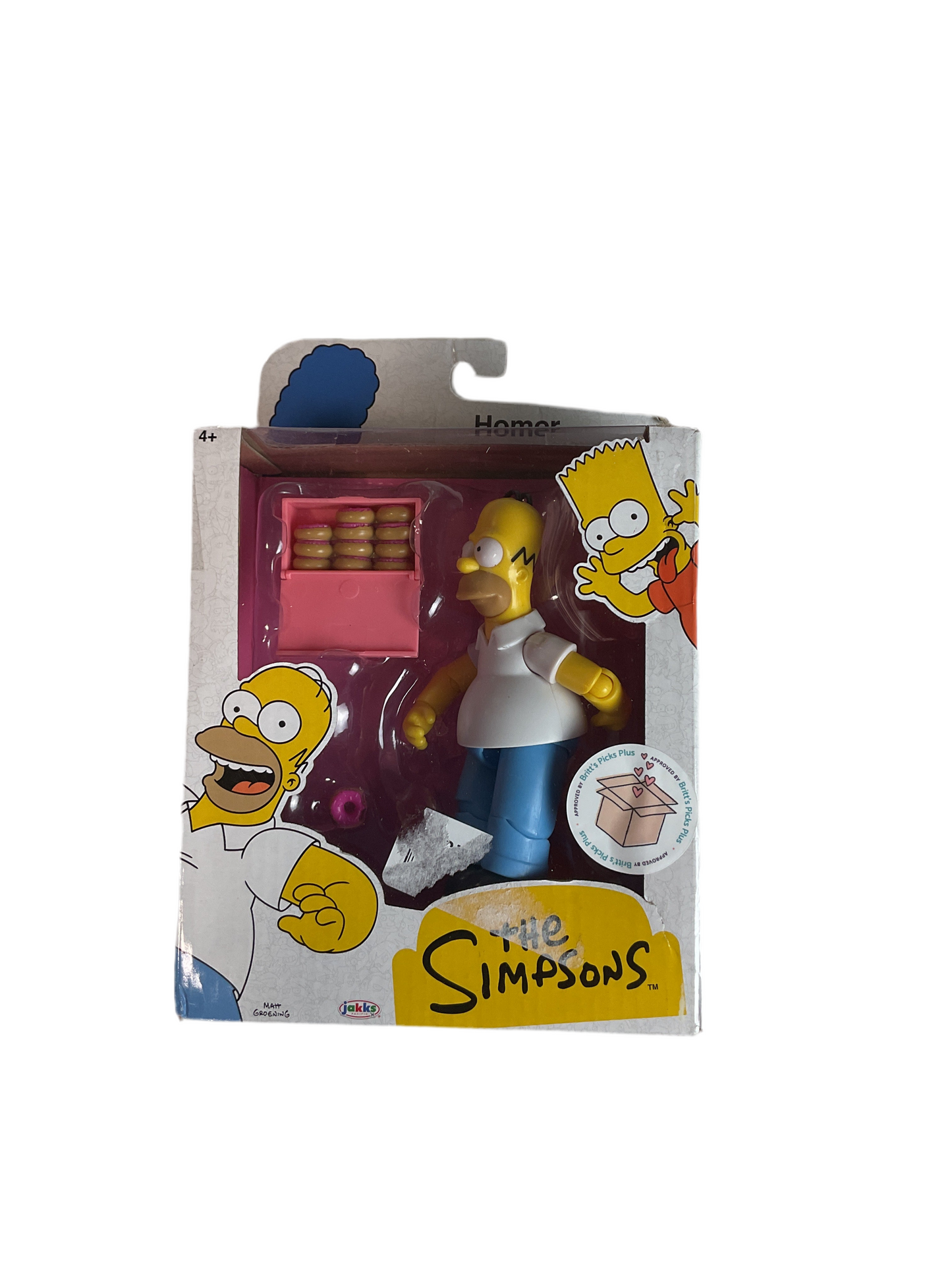 The Simpsons 5" Homer Collectible Action Figure