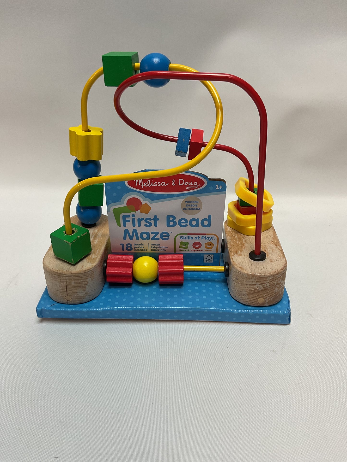 First Bead Maze Wooden Toy