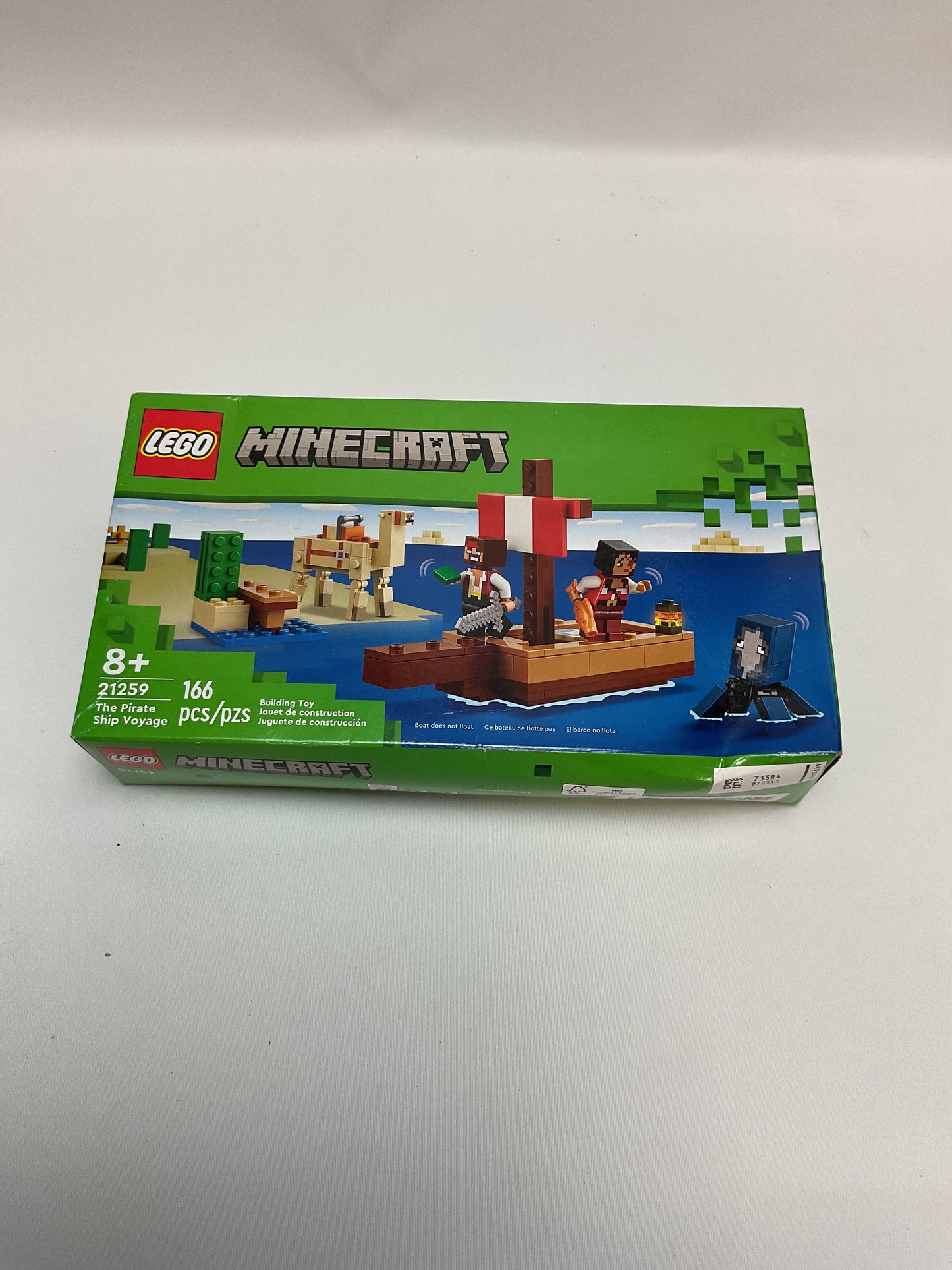 LEGO Minecraft Pirate Ship Voyage Set