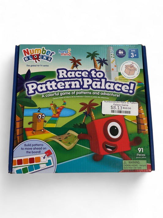 Numberblocks Race to Pattern Palace Game