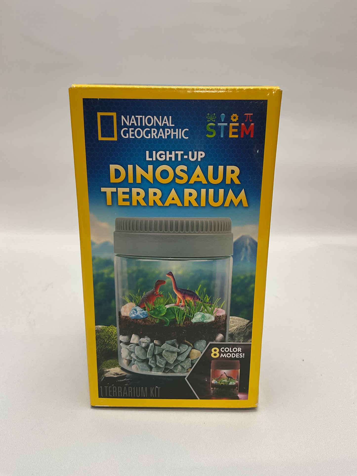 National Geographic Light Up Dinosaur Terrarium Kit