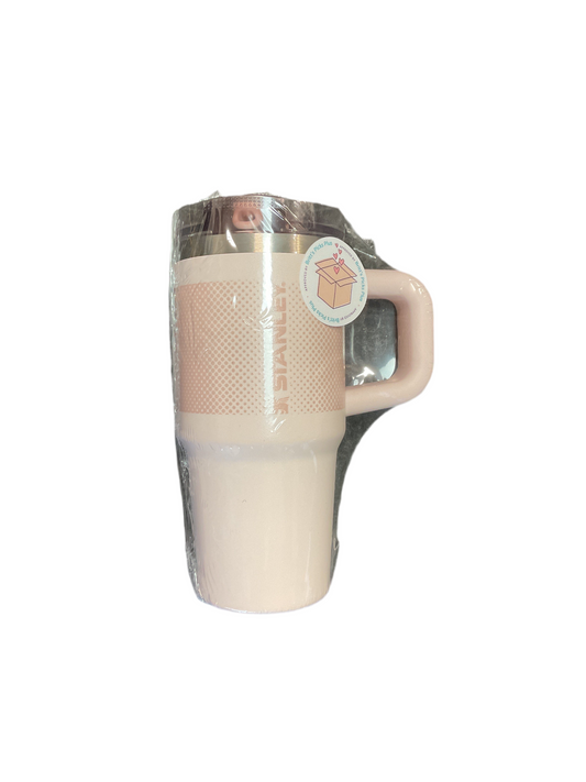 Stanley Quencher ProTour Flip Straw Tumbler with Leakproof Lid 14 oz | Built-In Straw and Handle | Cup Holder Compatible for Travel | Insulated Stainless Steel Cup | BPA-Free | Rose Quartz Fade