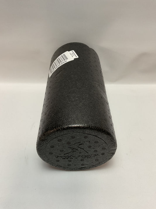 ProsourceFit High Density Foam Rollers 12 - inches long, Firm Full Body Athletic Massage Tool for Back Stretching, Yoga, Pilates, Post Workout Muscle Recuperation, Black