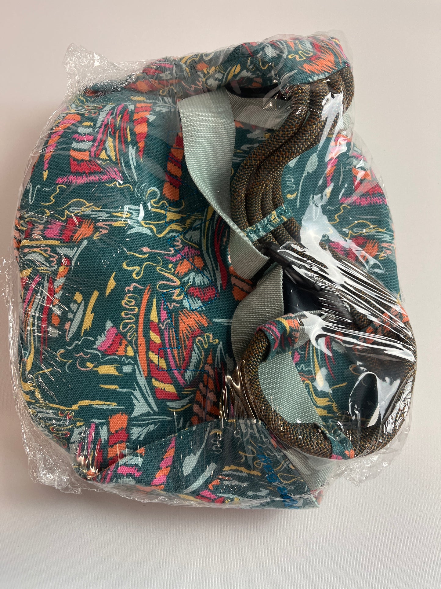 KAVU Original Rope Bag Sling Pack with Adjustable Rope Shoulder Strap - Sail Dreams