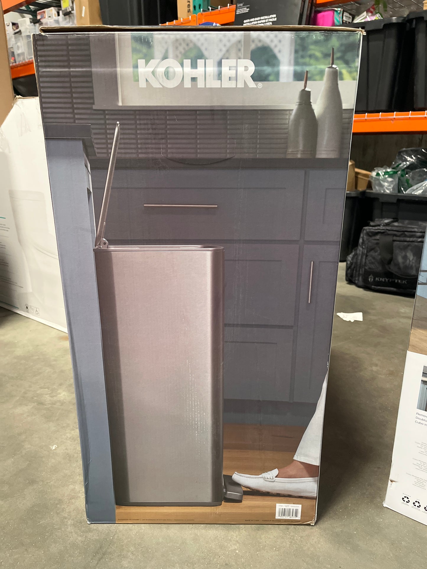 KOHLER 47L KITCHEN CAN