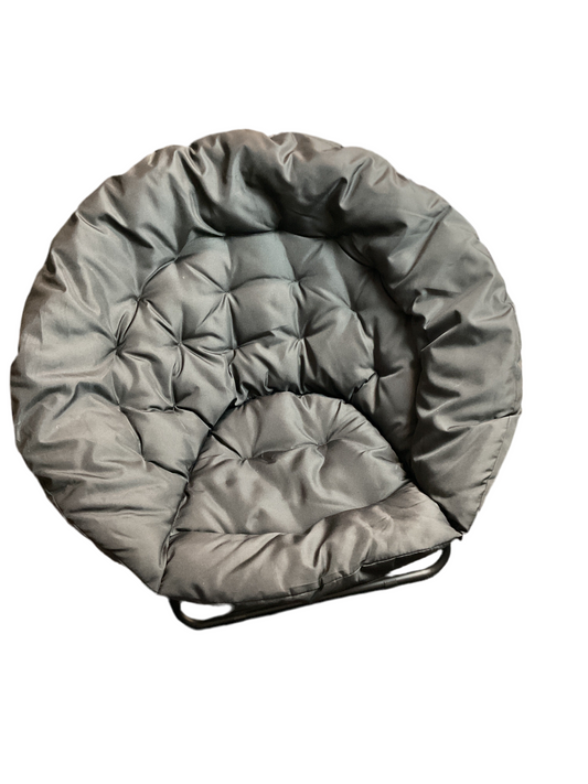 urban lounge saucer chair- black