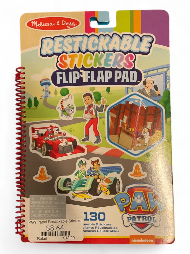 PAW Patrol Restickable Sticker Pad Set