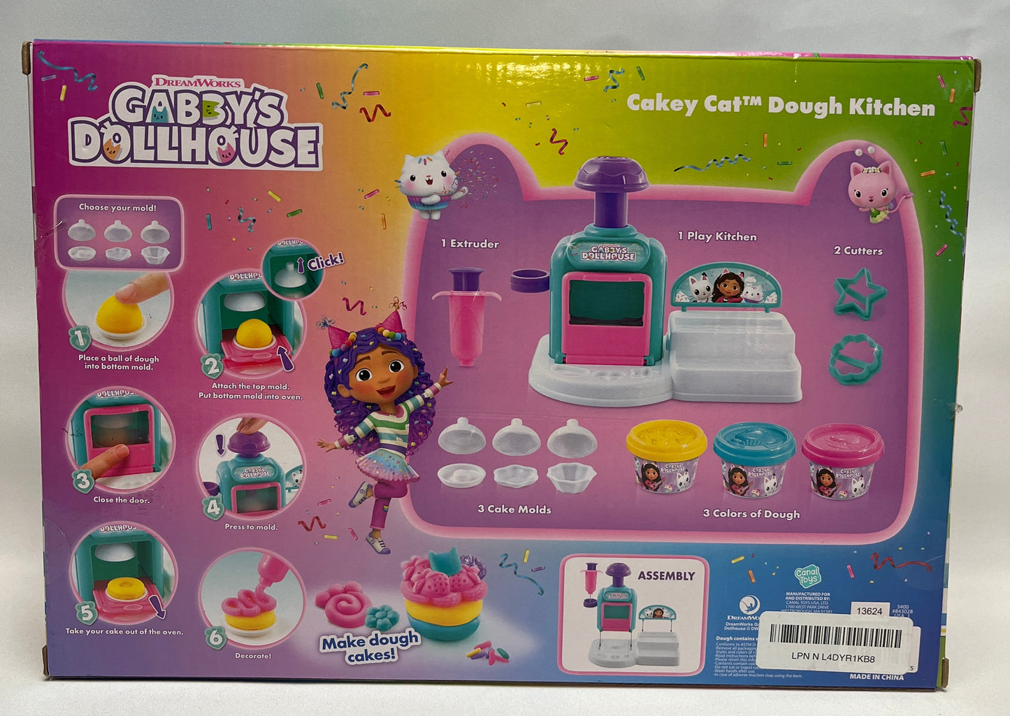 Gabby’s Dollhouse Cakey Dough Kitchen