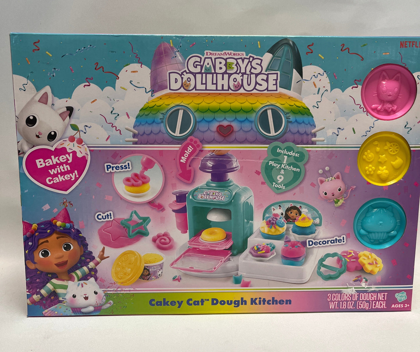 Gabby’s Dollhouse Cakey Dough Kitchen