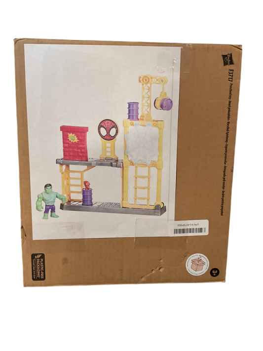 Spidey Hulk Smash Yard Playset