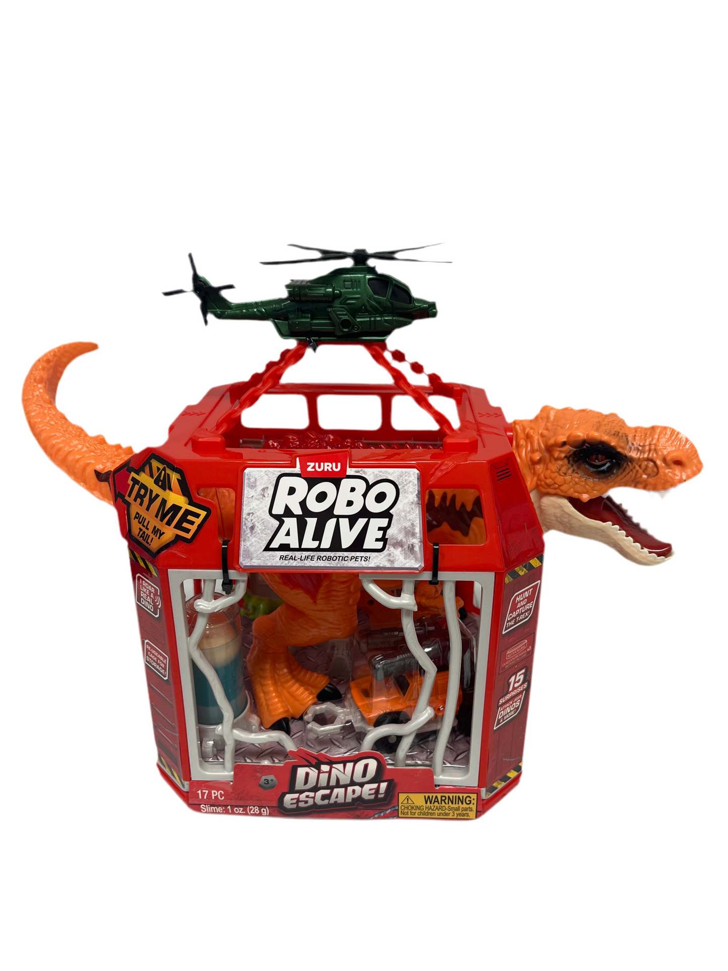 Robo Alive Dino Escape Vehicle Set