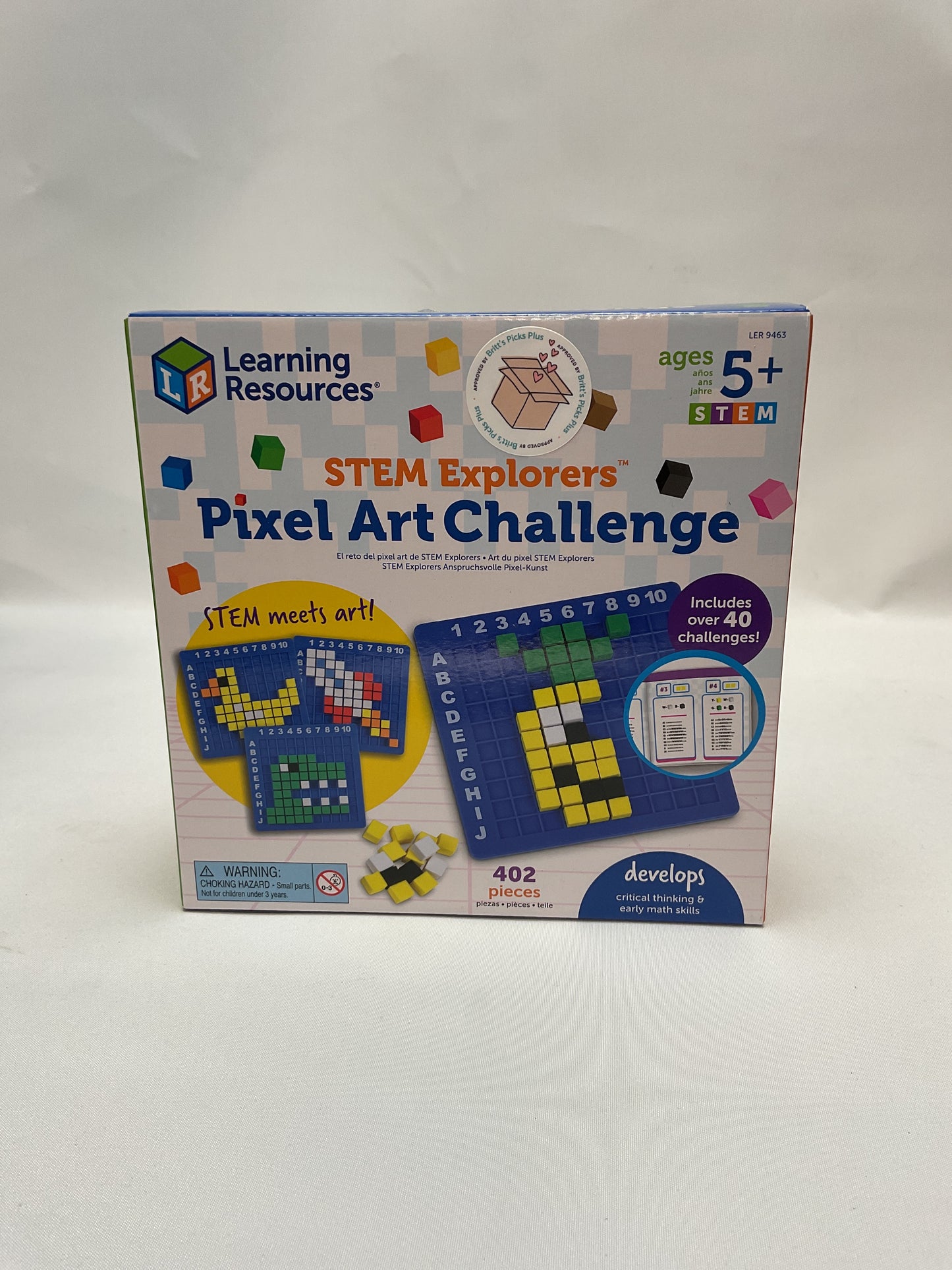 Pixel Art STEM Challenge Set