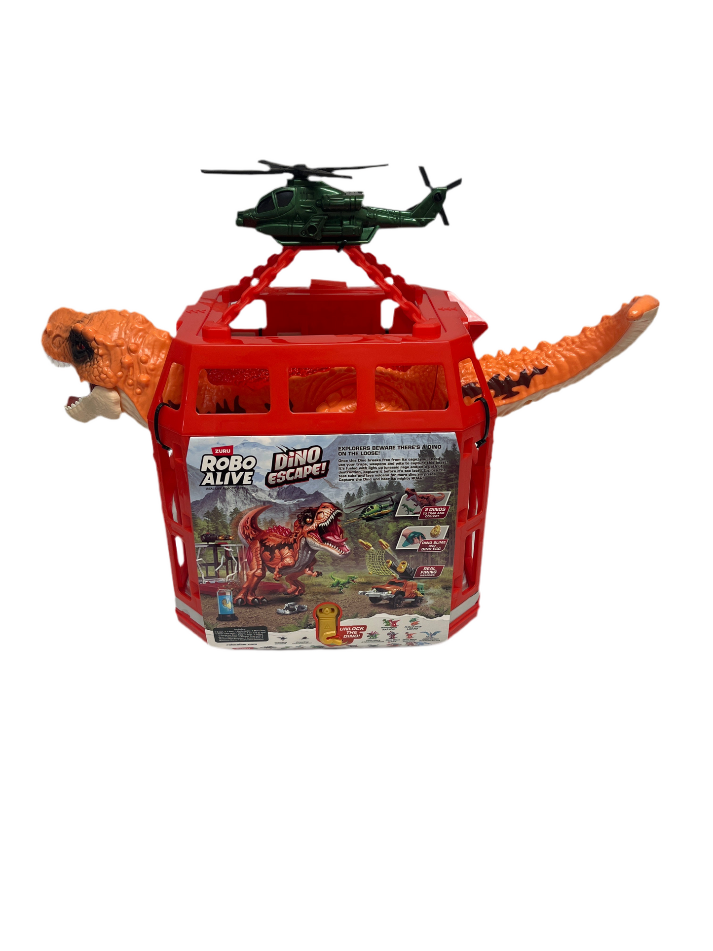 Robo Alive Dino Escape Vehicle Set