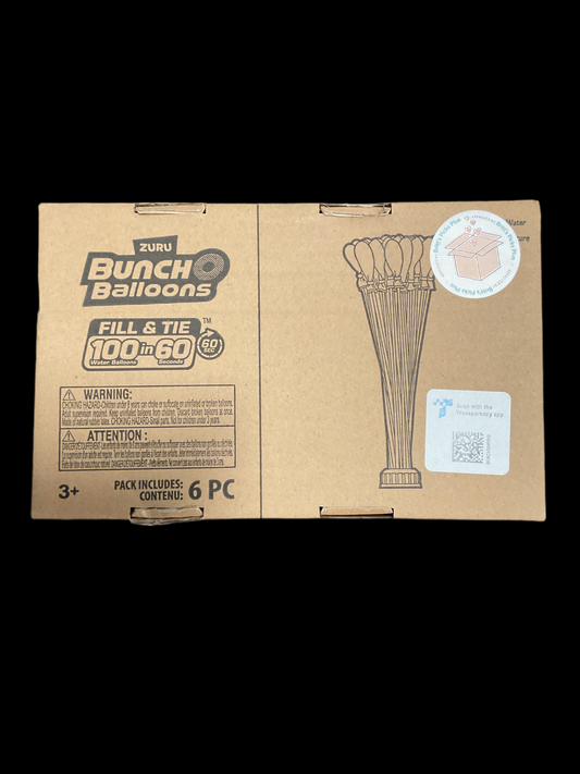 Bunch O Balloons Rapid-Filling Red, White and Blue Water Balloons 6 Pack (100 Balloons) (Amazon Exclusive)