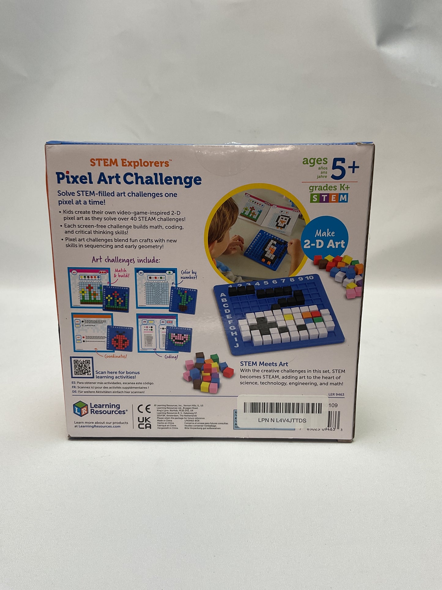 Pixel Art STEM Challenge Set