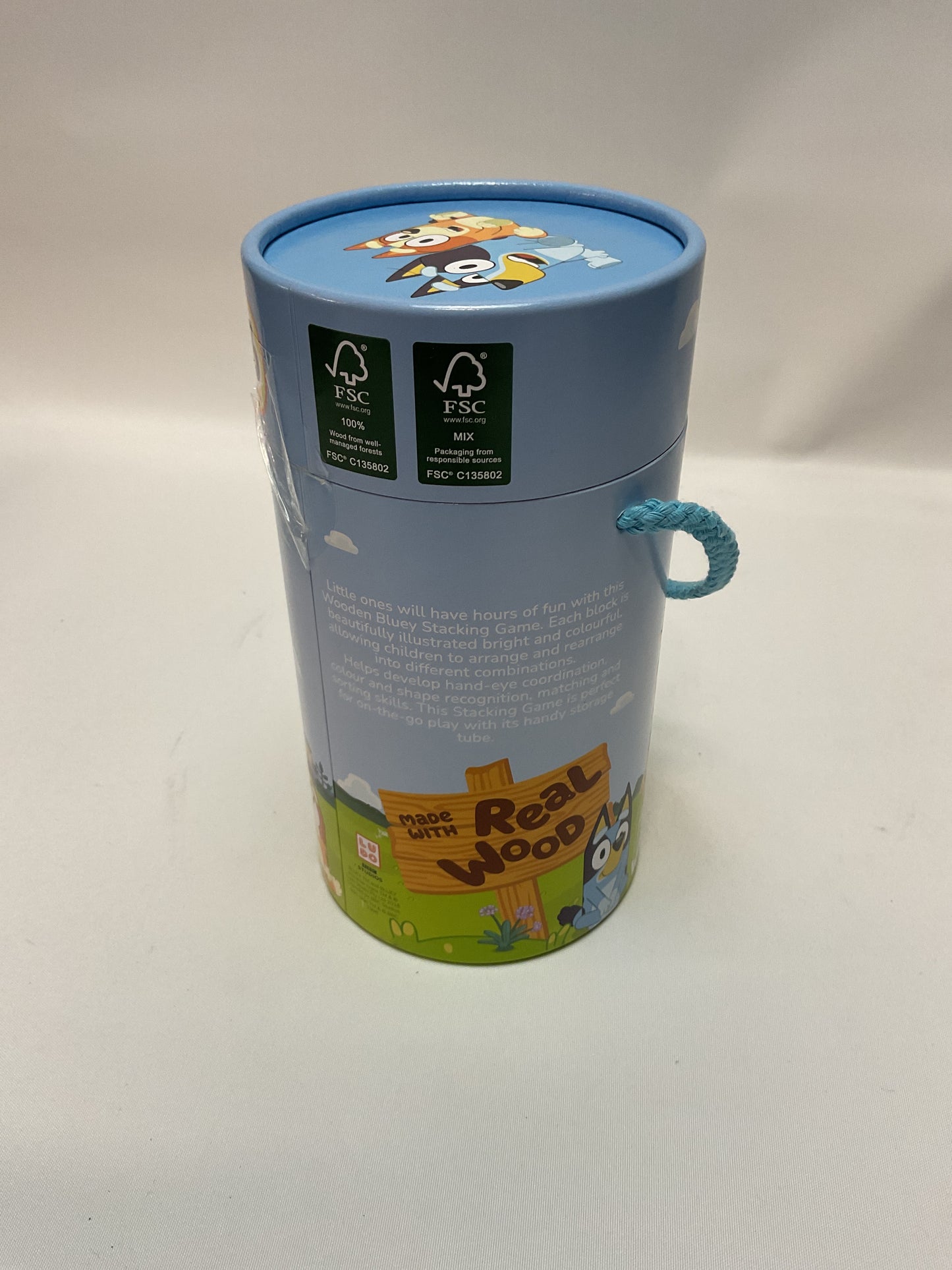 Bluey Wooden Stacking Game FSC Certified