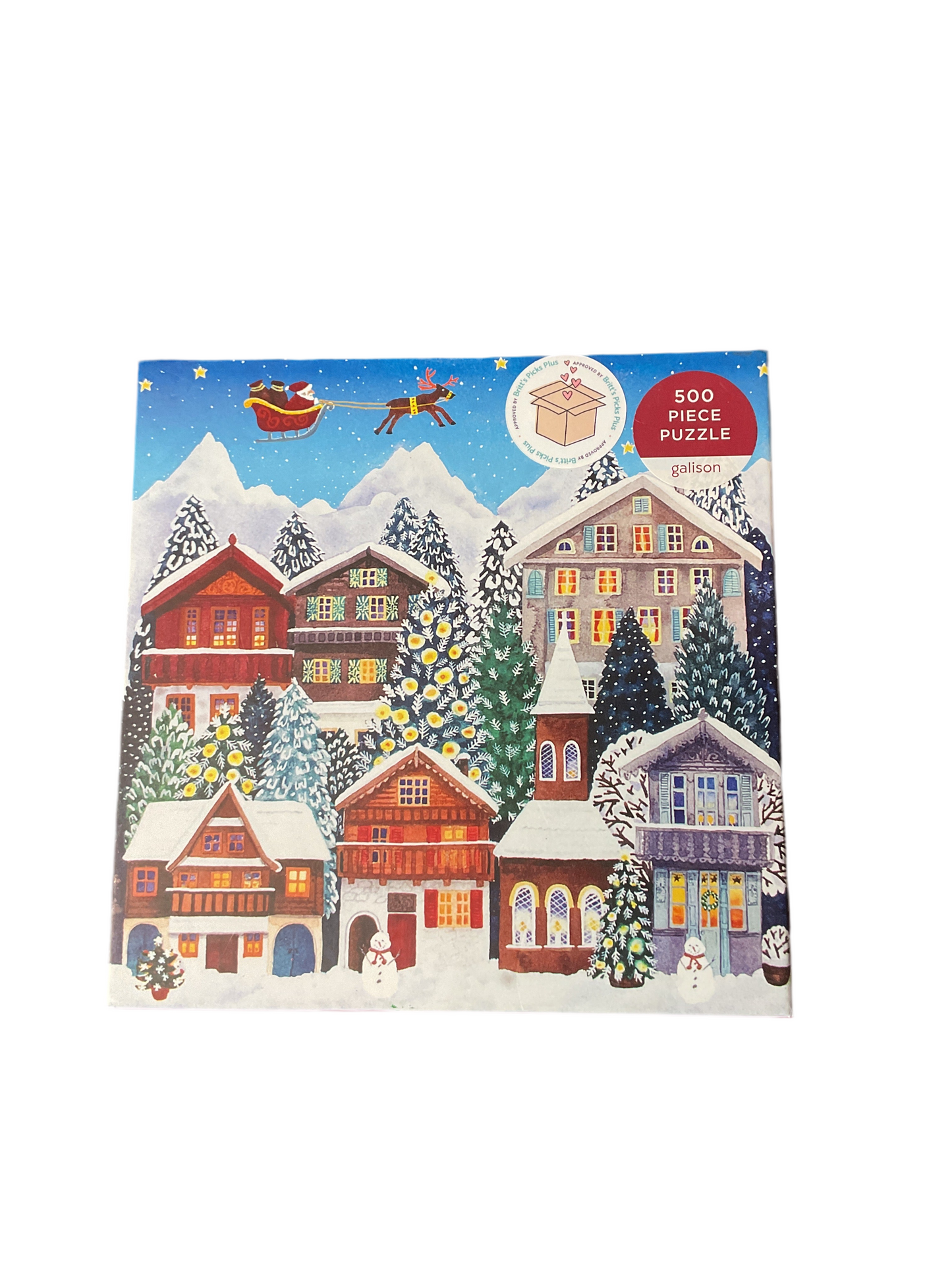 Yuletide Village Puzzle 500pc