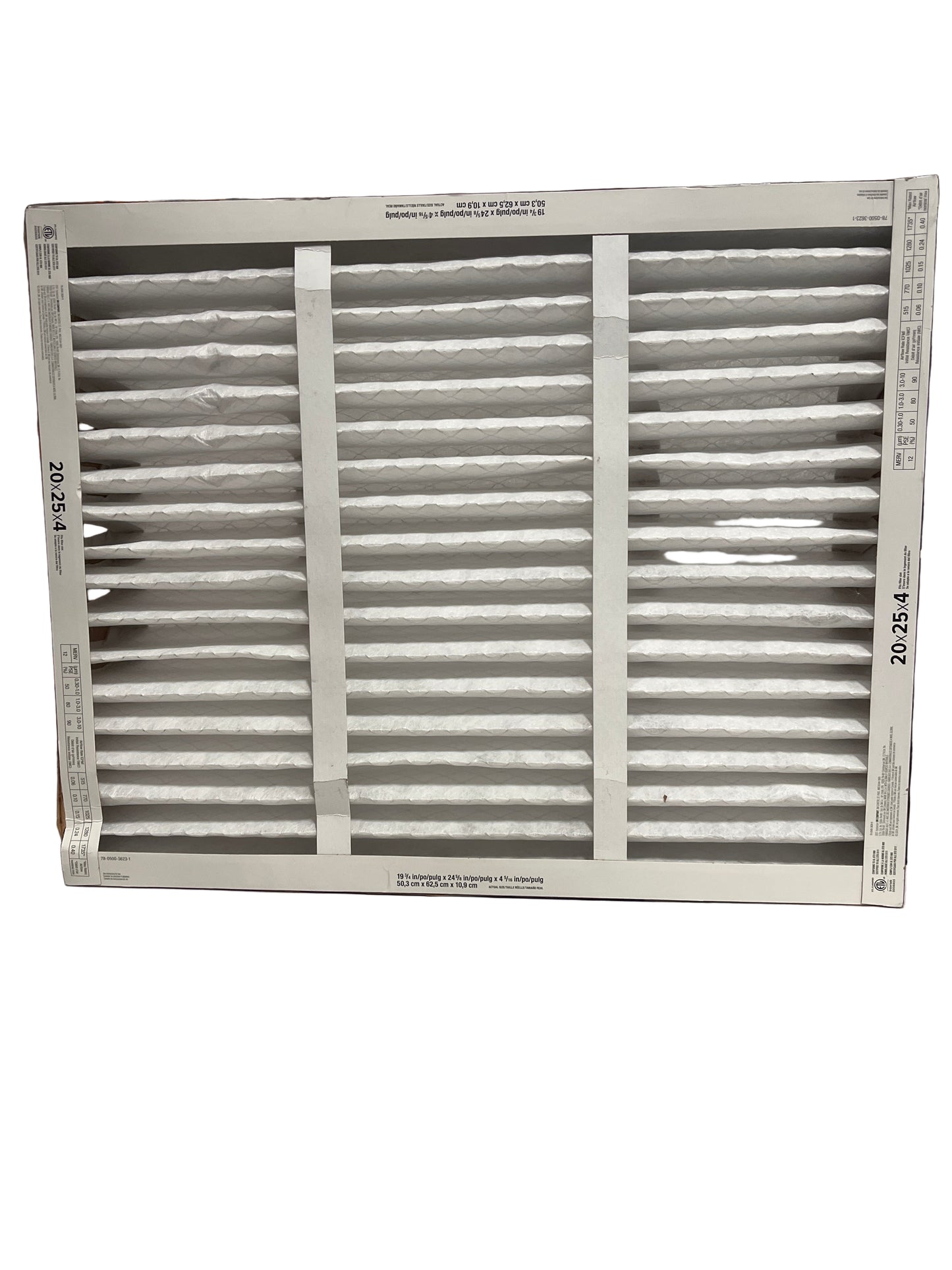 3M DEEP PLEAT 20X25X4