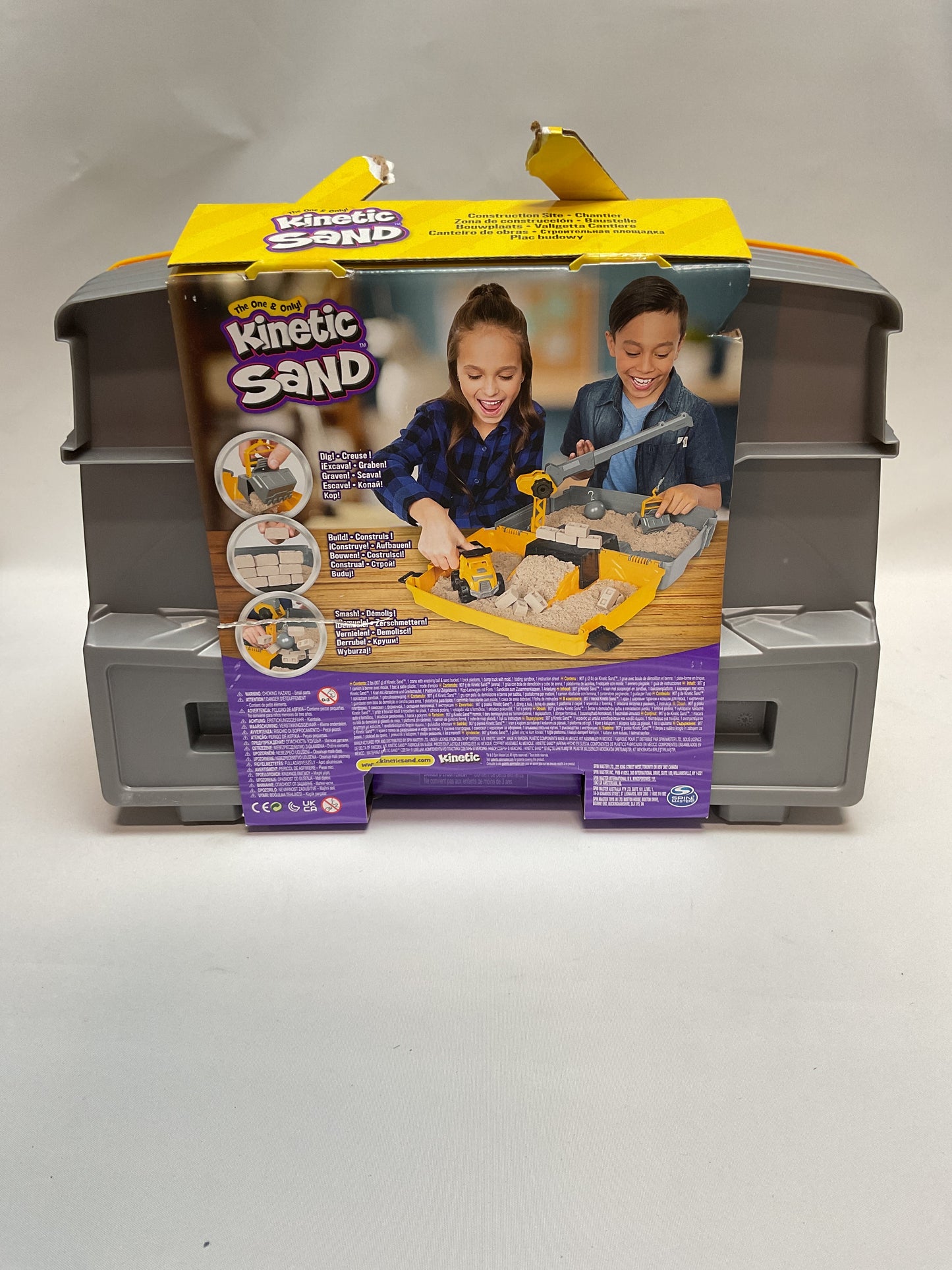 Kinetic Sand Construction Site Set with Truck