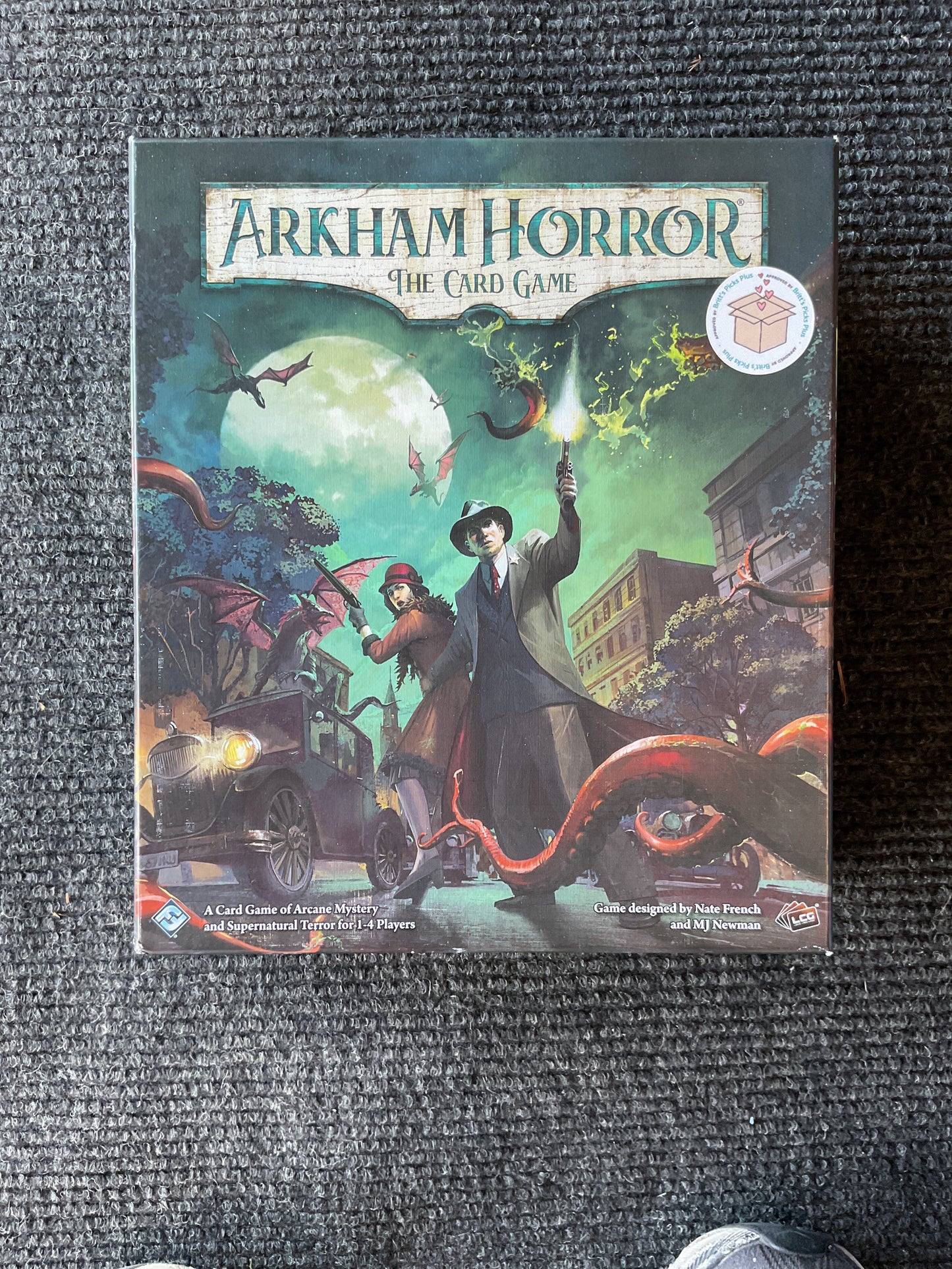 Fantasy Flight Games Arkham Horror The Card Game Revised Core Set | Horror / Mystery / Cooperative Games for Adults and Teens Ages 14+ | 1-4 Players | Avg. Playtime 1-2 Hours | Made