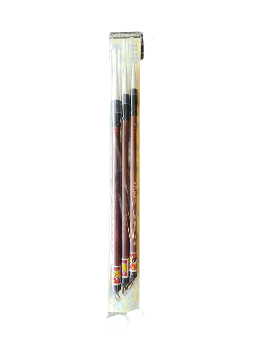 Easyou Hu Brush Chinese Brush for Beginner Students Calligraphy and Drawing Pure Goat Hair jzcf L+M+S