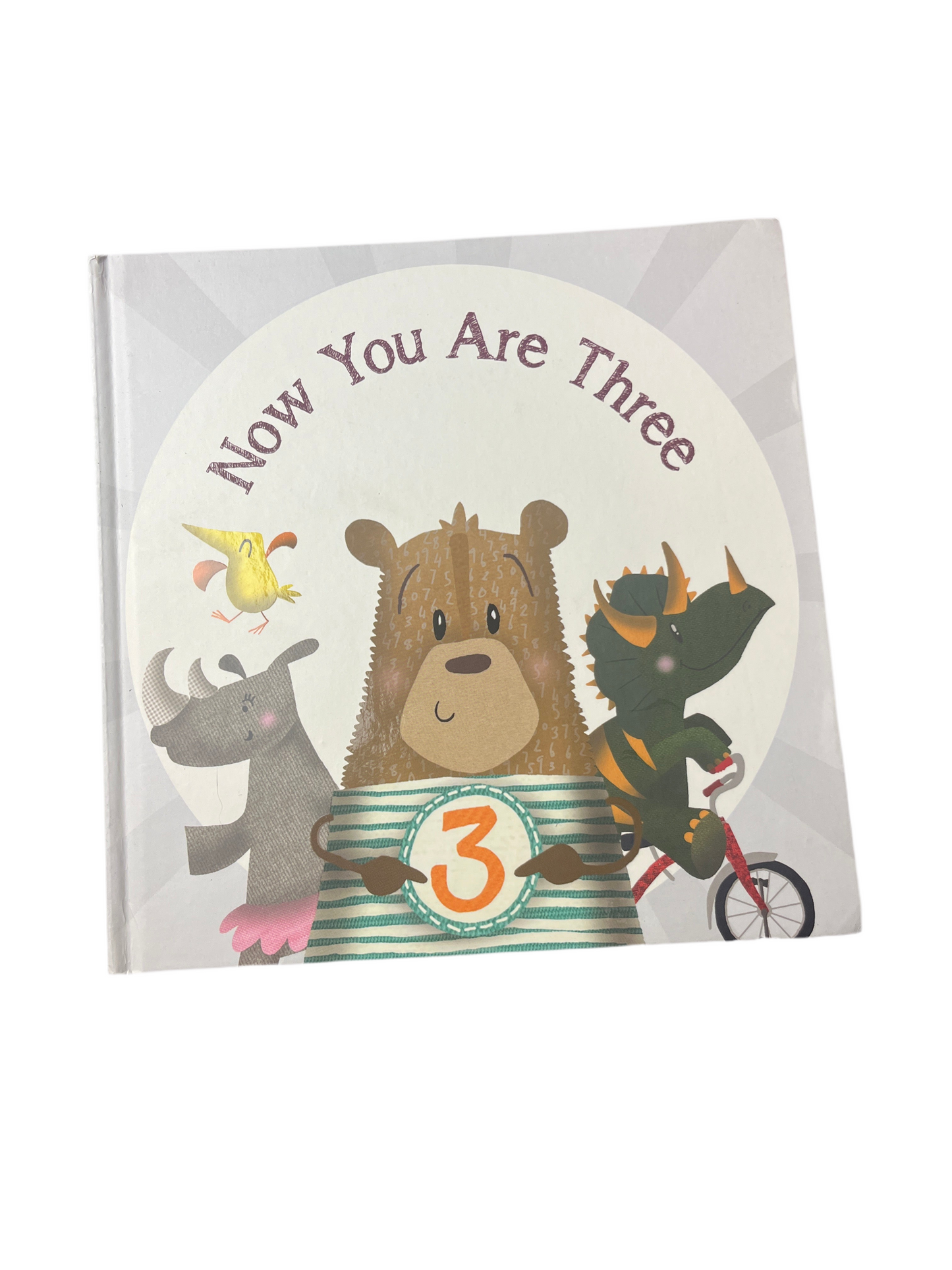 Now You Are Three Birthday Book