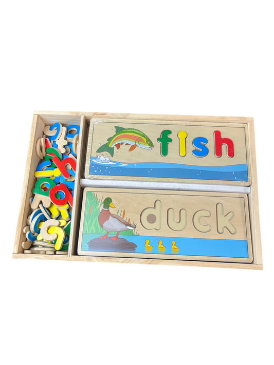 Melissa & Doug See & Spell Wooden Toy