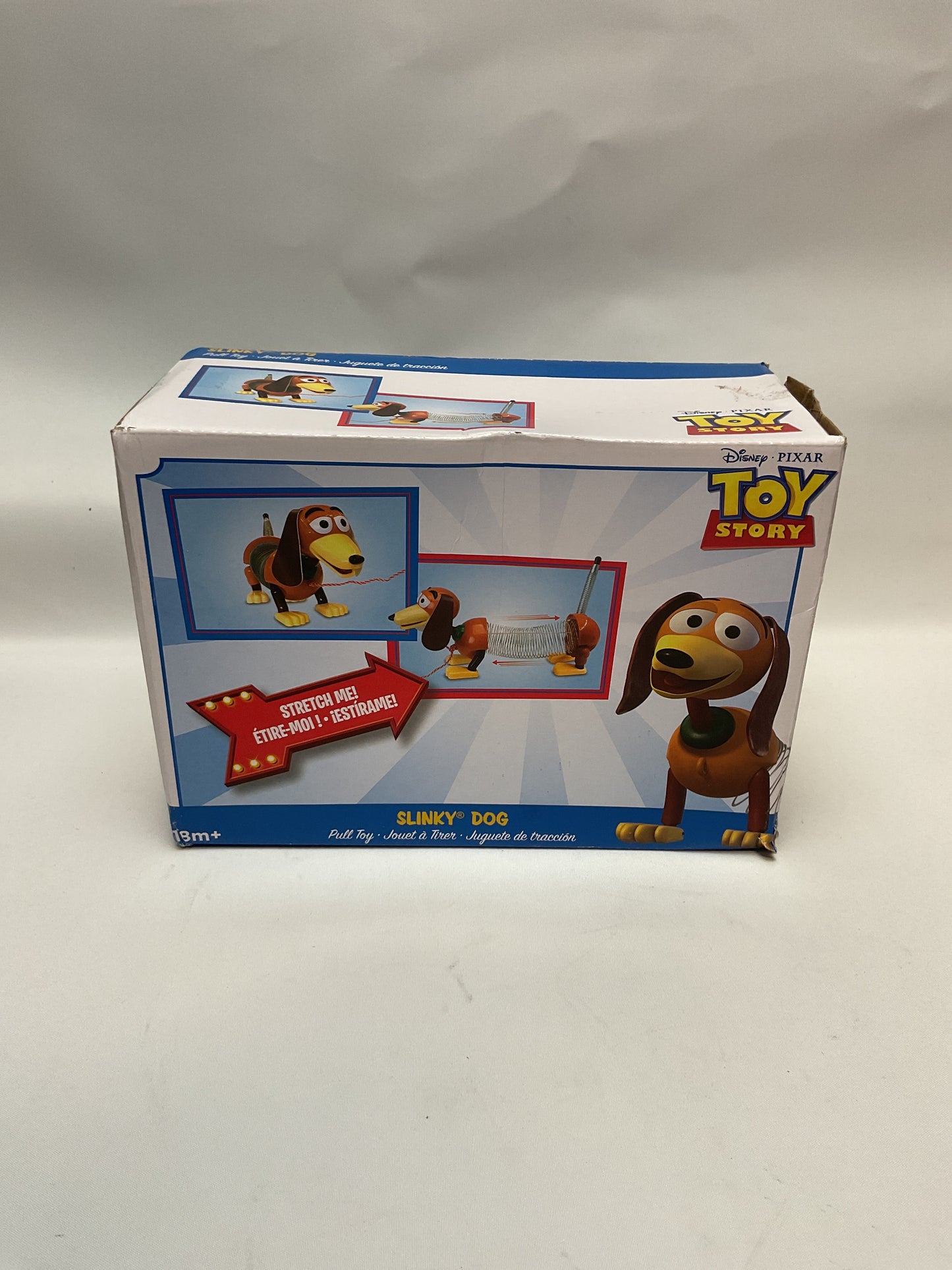 Disney•Pixar's Toy Story Slinky Dog Pull Toy, Walking Spring Toy for Boys and Girls, Kids Toys for Ages 18 Month by Just Play