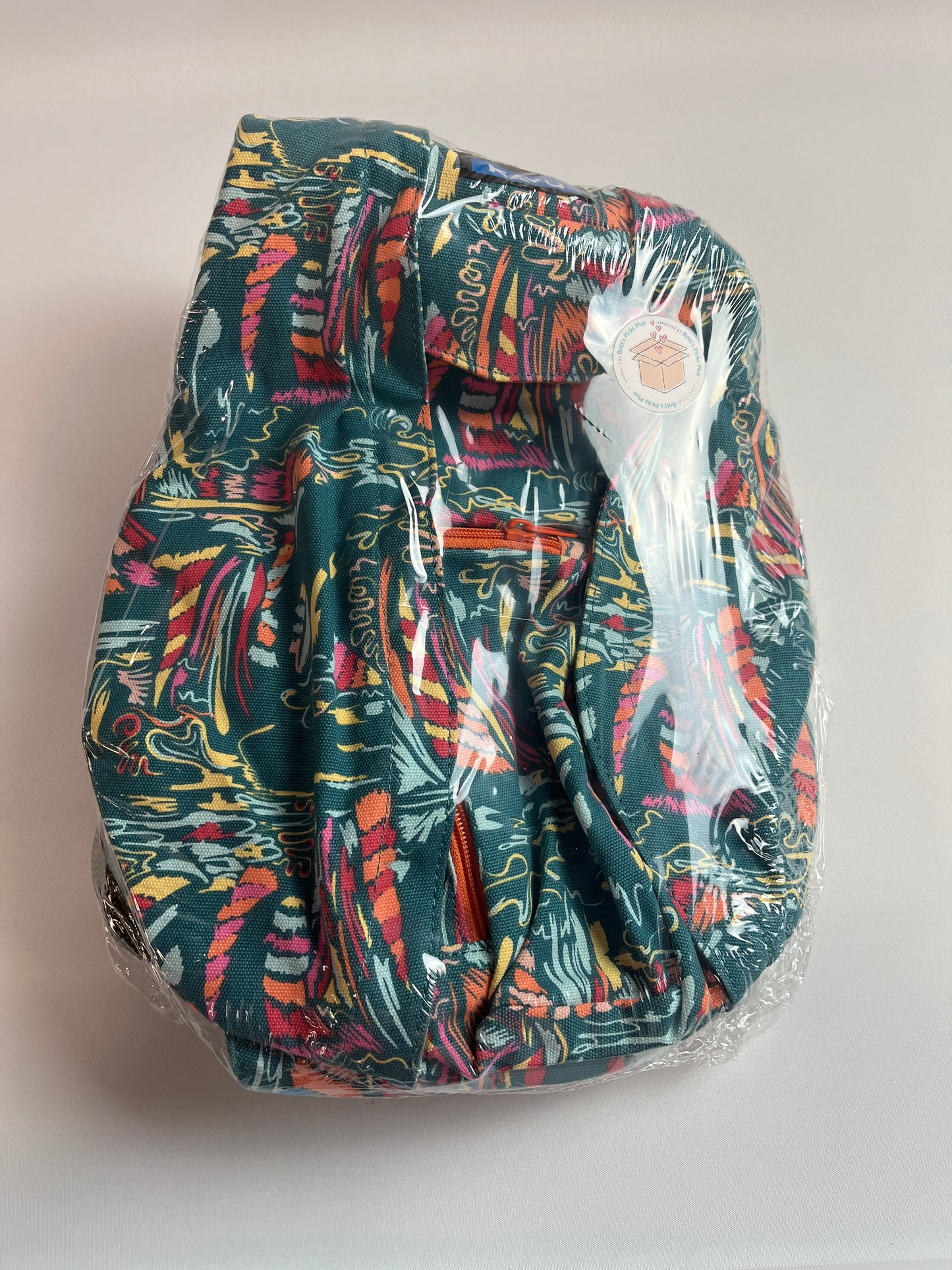 KAVU Original Rope Bag Sling Pack with Adjustable Rope Shoulder Strap - Sail Dreams